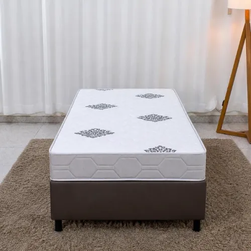 Colchão Solteiro Confort Premium Ortopédico D28 + Box Solteiro