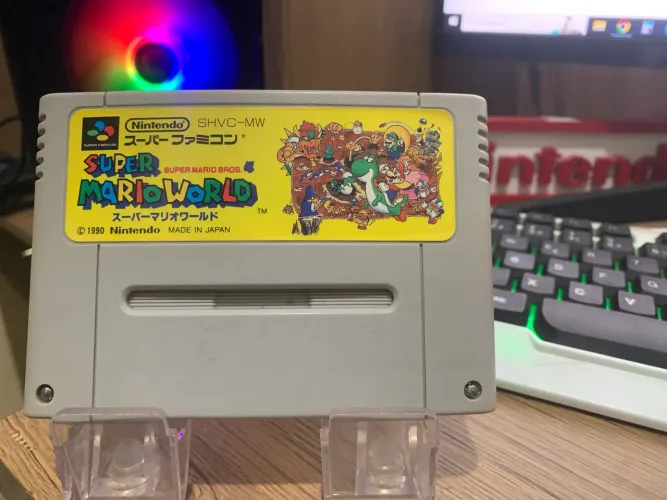 SUPER MARIO WORLD - ORIGINAL - SUPER FAMICOM - 