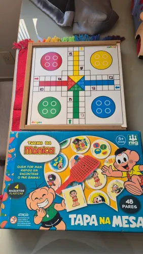 Kit com 2 jogos de tabuleiro