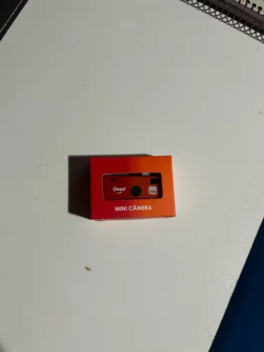 Mini Câmera Rock in Rio Ifood e Itaú