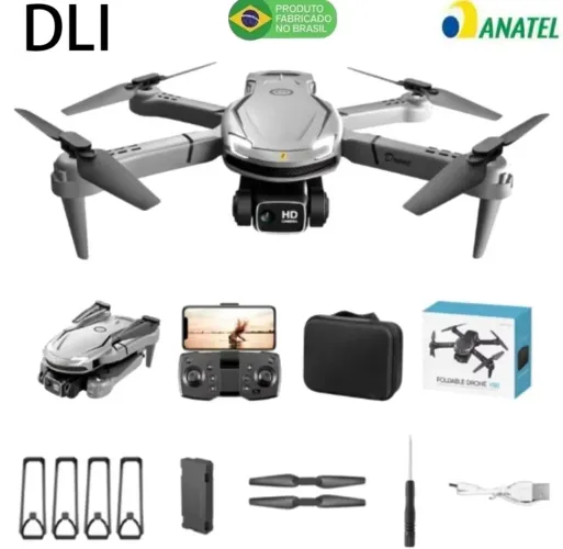 DLI V88 Drone Profissional Alta Definição Câmera Dupla Fotografia