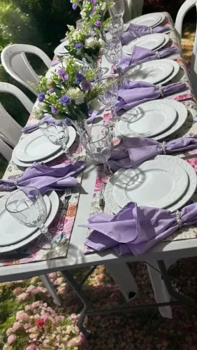 Mesa posta, locação, eventos, louças 