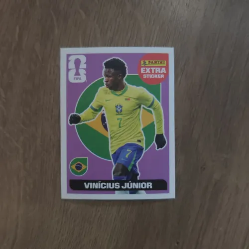 Vinícius Júnior Extra Sticker Panini