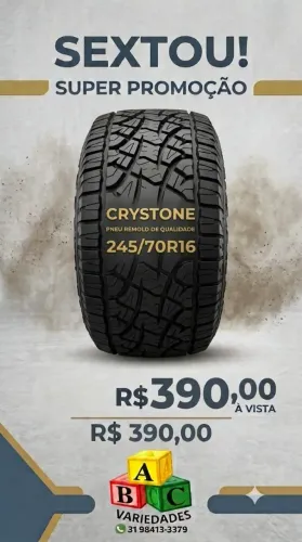 PNEU DE CARRO 245/70-16