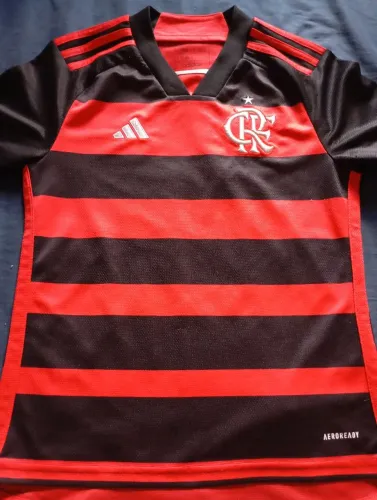 Camisa do Flamengo oficial infantil tamanho 12 anos