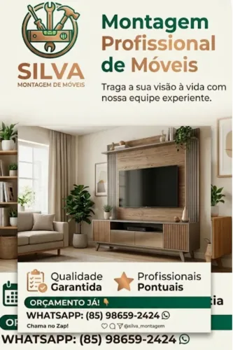 Montagem de móveis em geral 