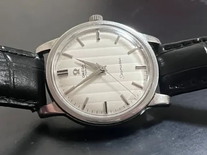 Relógio Omega Seamaster RIBBON 36mm, Jumbo ref 165.011 cal 552