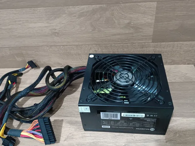 Fonte Goldentec ATX 500W Real G500 Bivolt