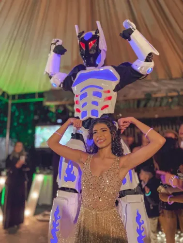 Robozão de Led