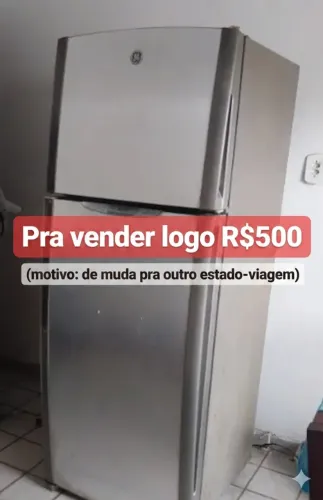 GELADEIRA GE FROST FREE DUPLEX 410 LITROS