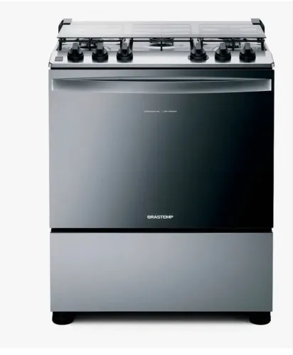 Fogao brastemp 5 bocas Inox