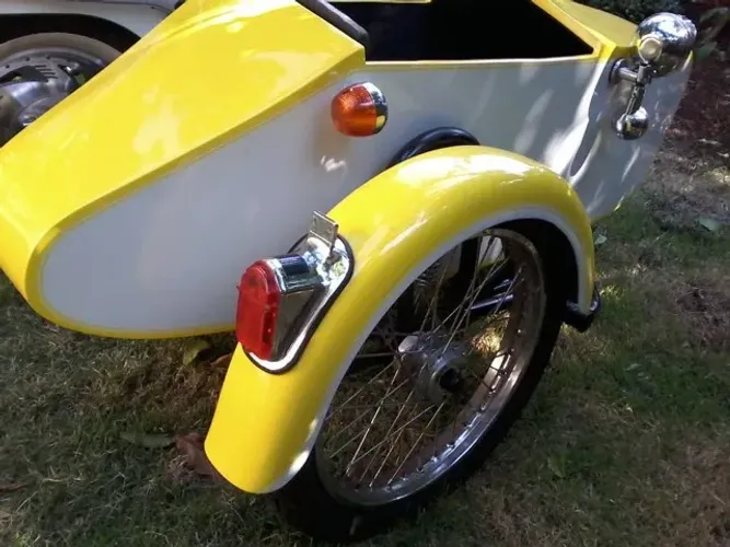 Molde Fabricar Sid Car Modelo Retrô Harley Indian Anos 40