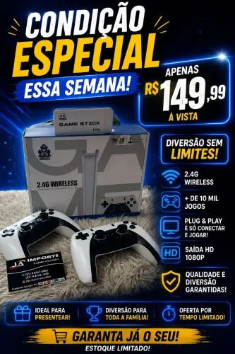Game Stick promoção
