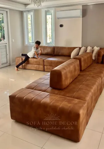 Sofá ilha no courano 