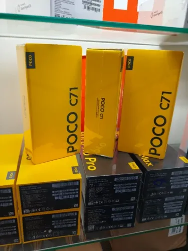 Celular Xiaomi Poco C71 4Ram 128Gb Novo, Lacrado, Tela Grande, Bateria 5000mAh