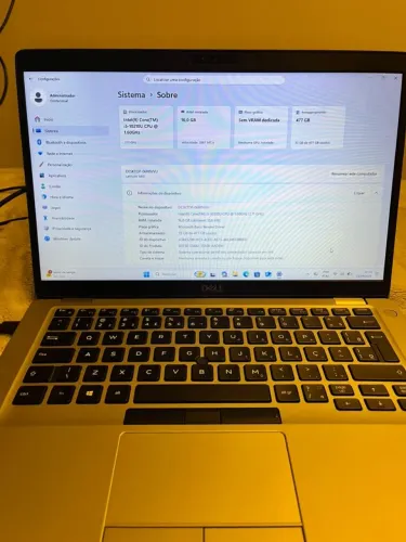 Notebook Dell Latitude 5410 i5 16GB 477GB SSD - Seminovo SP