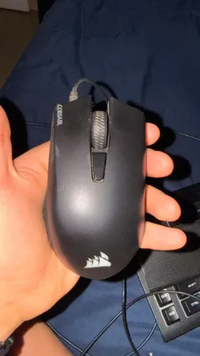 MOUSE CORSAIR HARPOON RGB PRO - FUNCIONANDO 100% (BEM USADO)