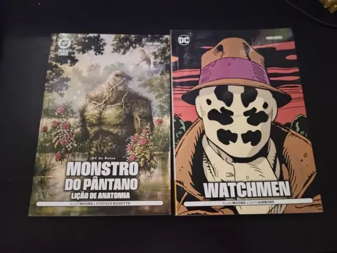DC de bolso Watchman + Monstro do Pantano