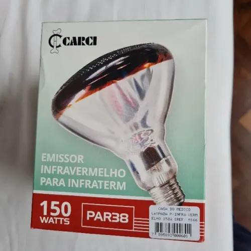 Lâmpada PAR38 para INFRAVERMELHO marca CARCI 150W 127V