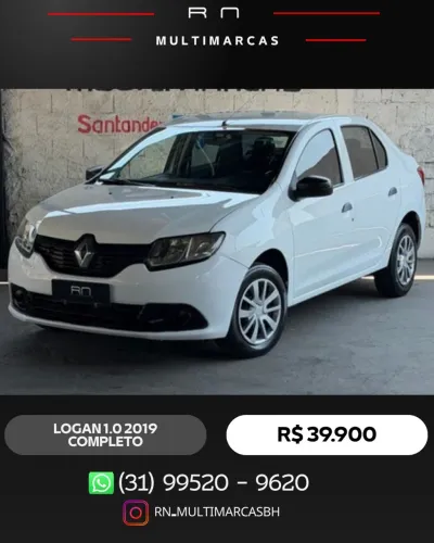 Renault Logan Authentique Flex 1.0 12V 4P 2019
