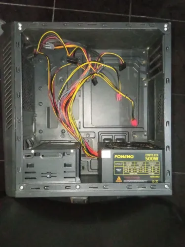 Gabinete Fortrek e fonte 500w