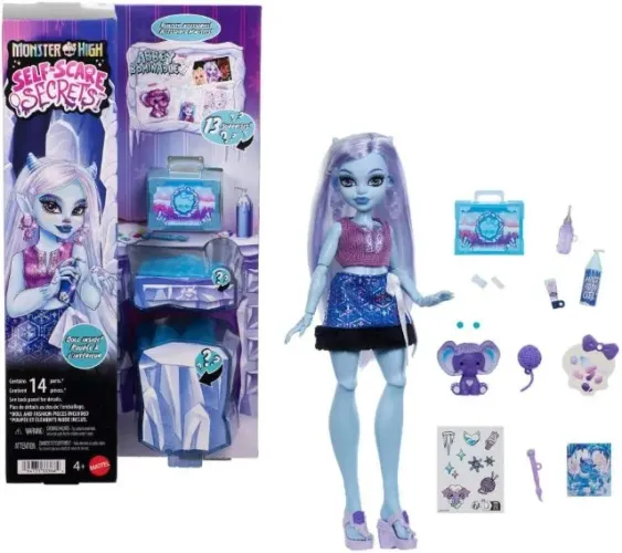 Boneca Monster High Abbey Bominable Self Care Secrets Com Ac