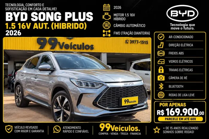 BYD Song Plus 1.5 16V Aut. (hibrido) 2024
