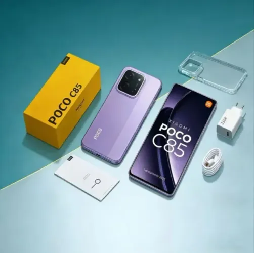 XIAOMI POCO C85 128GB/6GB RAM - CELULAR NOVO COM GARANTIA