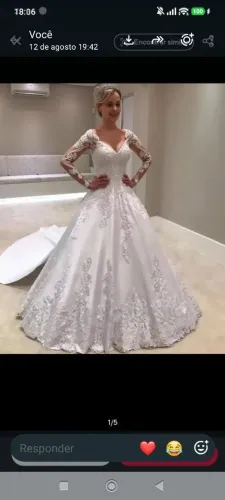 Vestido de noiva novo