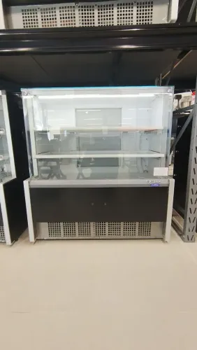 BALCÃO VITRINE REFRIGERADO PLACA FRIA 1.10 METRO LINHA AURORA GELOPAR