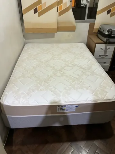 Cama box com colchão de casa euro colchões