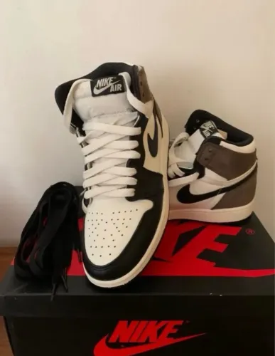 Air Jordan 1 Dark Mocha + brinde especial novo