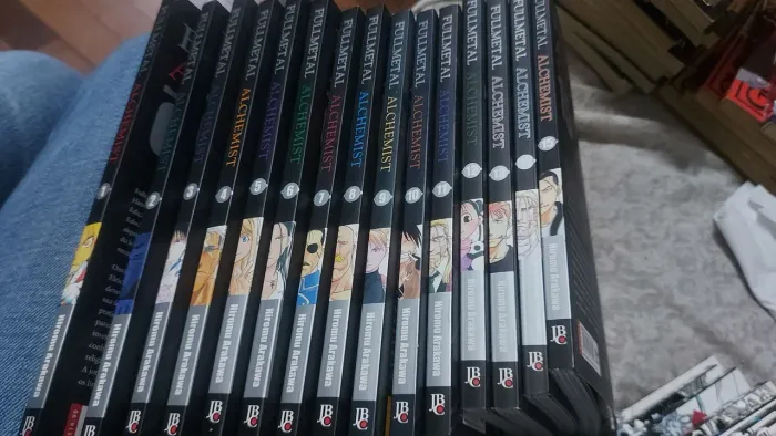 Fullmetal alchemist - pack do 01 ao 15