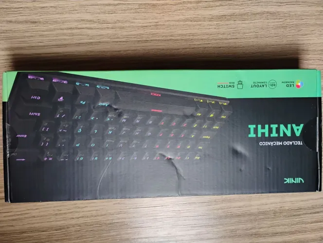 Teclado mecânico usb