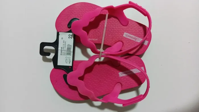 Sandália Ipanema Zig Baby Rosa - Tamanho 22 