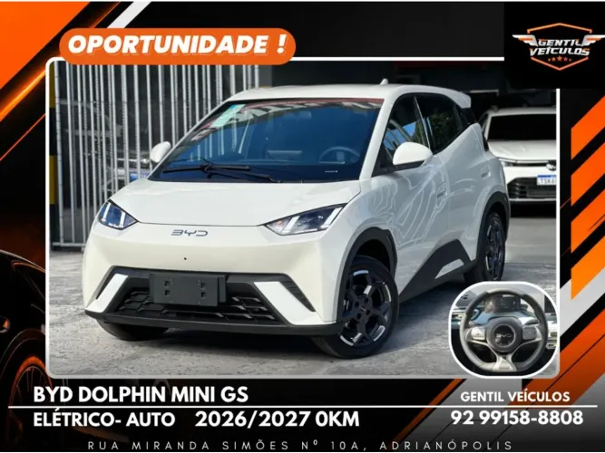 BYD Dolphin Mini (Elétrico) 2027