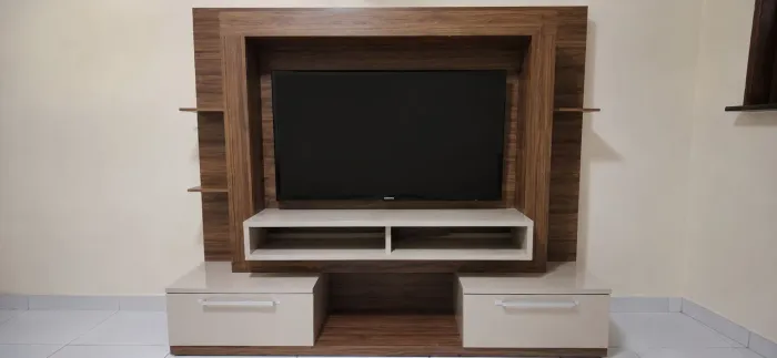 Rack com painel