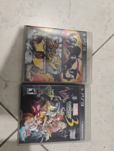 Street Fighter + Marvel x Capcom - PS3 - Mídia Física