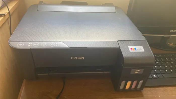 Impressora Tanque de Tinta Ecotank, L1250, Colorida, Conexão USB, Wi-fi EPSON