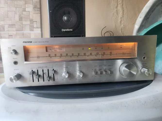 Receiver Polivox PR80 ( Necessita Revisão)