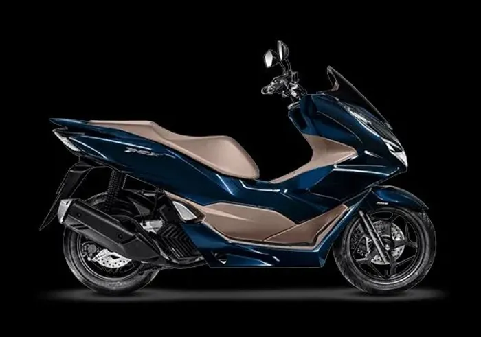 Pcx 2023 azul frozen com caramelo 3950km un.dona