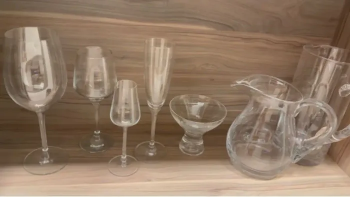 Taças e jarras de cristal ( pouco uso) marca alemã