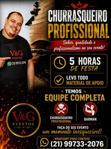 BARMAN OU CHURRASQUEIRO