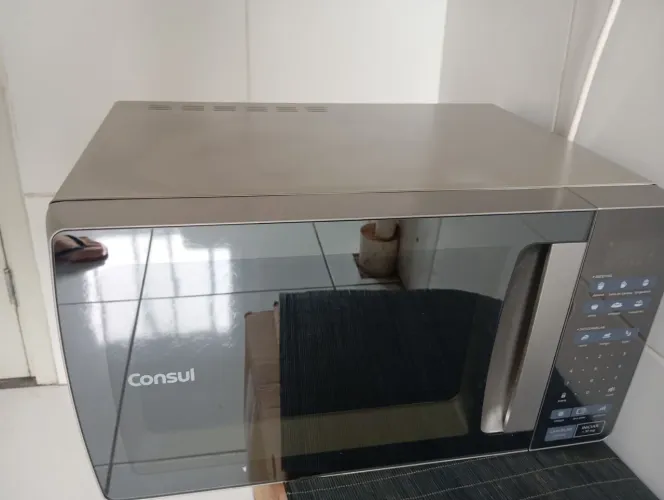 Microondas Consul inox Grande 32 litros