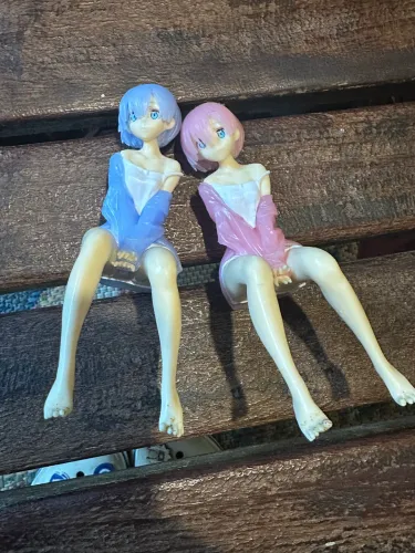 2 Action Figure Re:Zero Rem e Ram