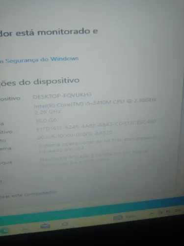 Notebook deeel i5 