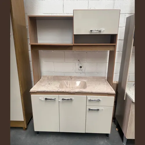 Cozinha compacta com tampo - entrego