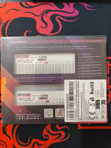 Memória RAM Juhor DDR5 2x16 32GB chip mícron CL 38