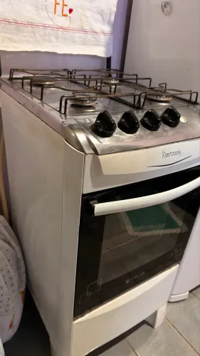 Fogão Atlas 4 B Forno + mangueira e registro