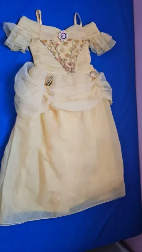 Fantasia Bela e a Fera Original Disney, idade 8 a 10 anos